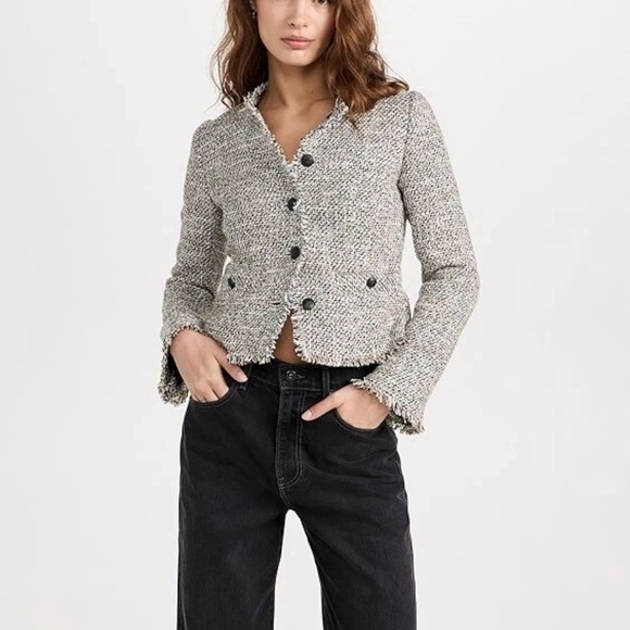 Rag & Bone Tweed Carmen Jacket size 10 - Picture 2 of 13